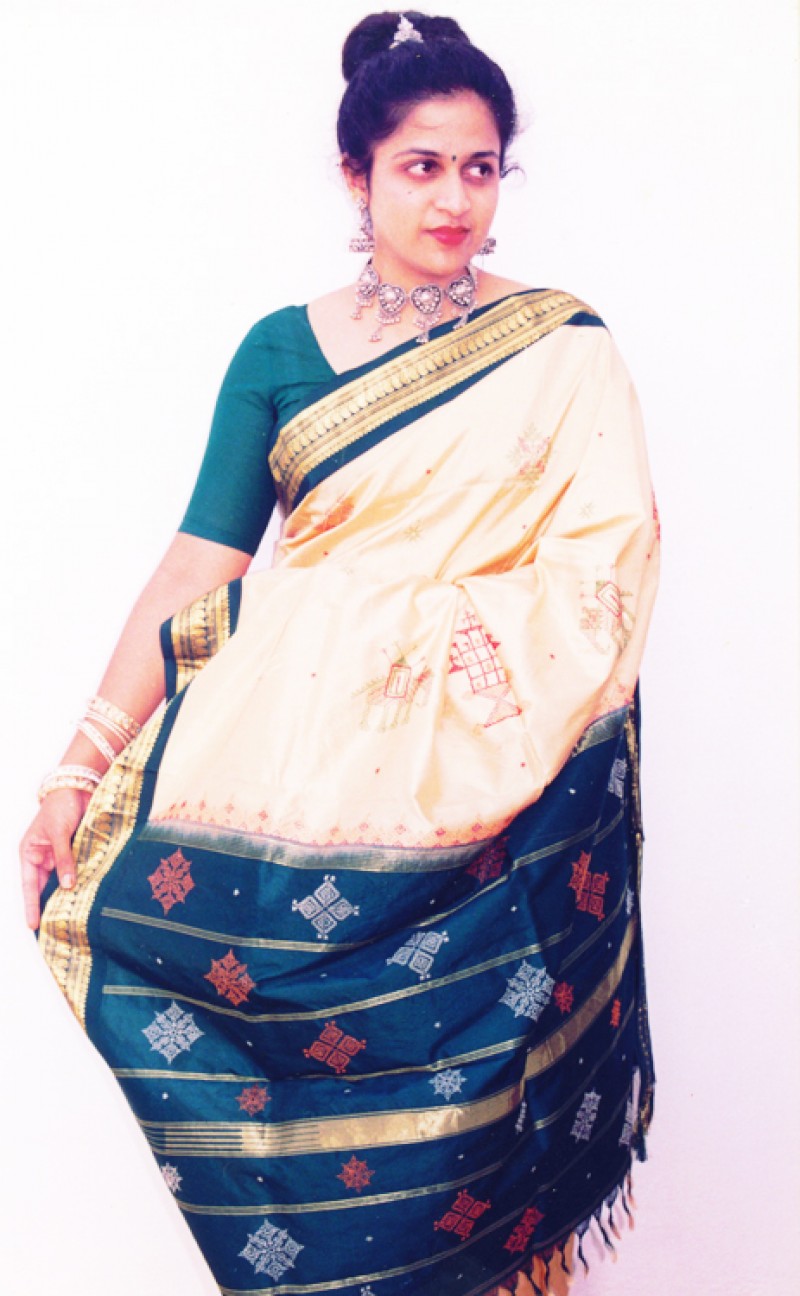 Kanchi silk saree