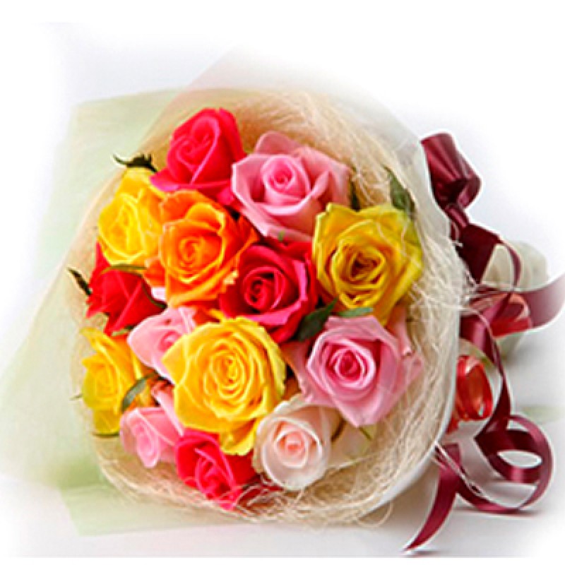 30 roses basket