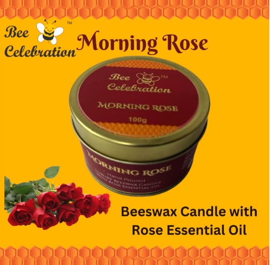 MORNING ROSE CANDLE